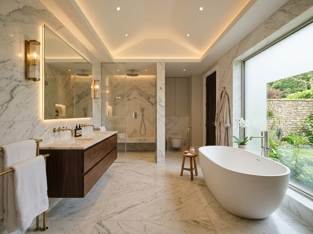 Custom Bathroom Renovation in Blackwell