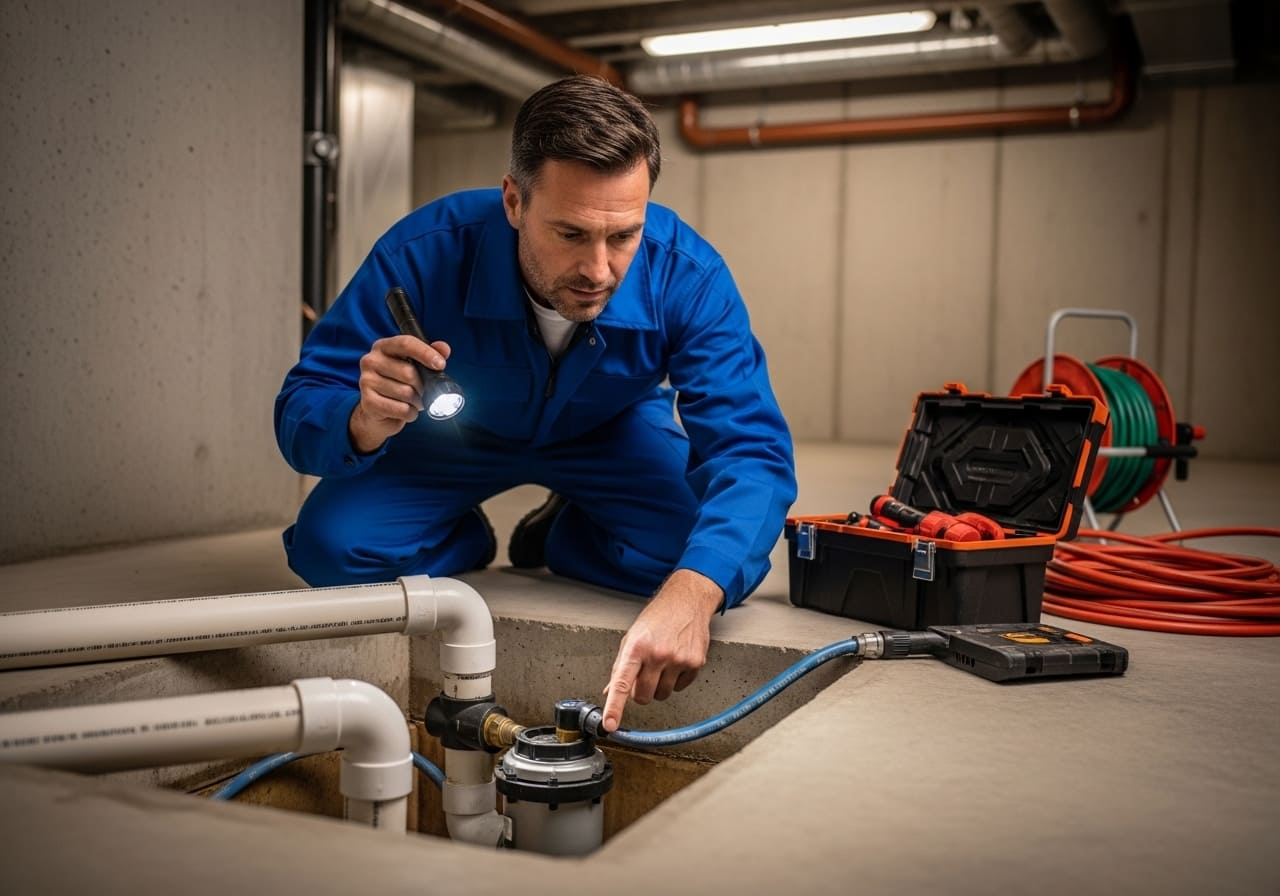 Sump Pump Installation & Repair in Blackwell